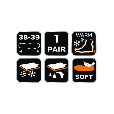 Vidpadis su aliuminio folija, dydis 38-39 1 Vidpadis su aliuminio folija, dydis 38-39 1