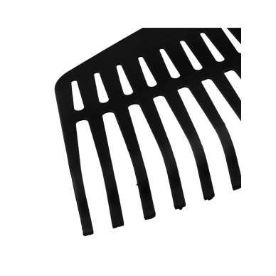 Vidutinio lapo grėblys, juodas 6 Vidutinio lapo grėblys, juodas 6