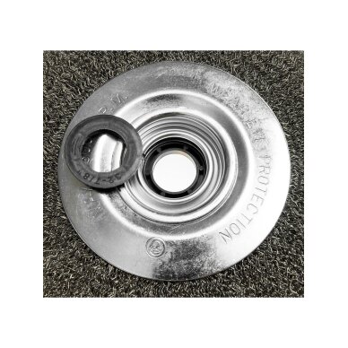 Vielinis diskinis šepetys 200 x 32 mm, suvirškintos vielos, plieno 3 Vielinis diskinis šepetys 200 x 32 mm, suvirškintos vielos, plieno 3