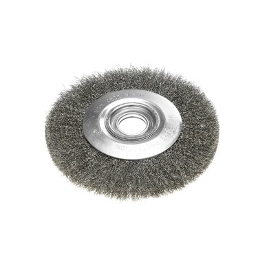 Vielinis diskinis šepetys 200 x 32 mm, suvirškintos vielos, plieno