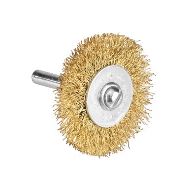 Vielinis diskinis šepetys, suvirškintos vielos, žalvario dengtos, 25, 38, 50, 63, 75 mm, 5 vnt. 3