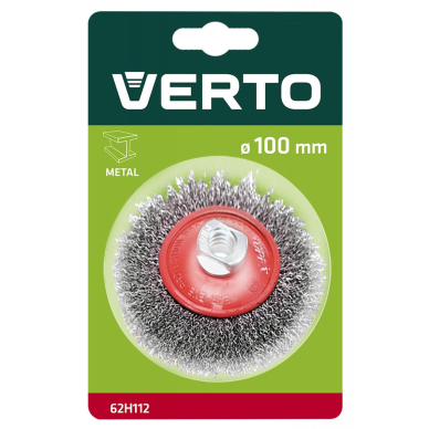 Vielinis šepetėlis, 100mm. 1 Vielinis šepetėlis, 100mm. 1