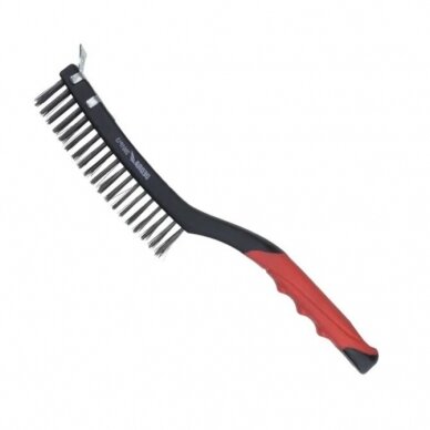 Vielinis šepetys - grandiklis DEDRA 2001P13, 340 mm Vielinis šepetys - grandiklis DEDRA 2001P13, 340 mm