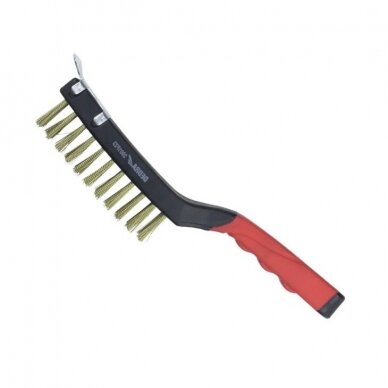 Vielinis šepetys su grandikliu DEDRA 2001P22, 285 mm Vielinis šepetys su grandikliu DEDRA 2001P22, 285 mm