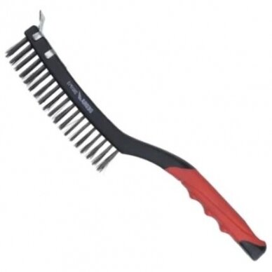 Vielinis šepetys - grandiklis DEDRA 2001P13, 340 mm 1 Vielinis šepetys - grandiklis DEDRA 2001P13, 340 mm 1