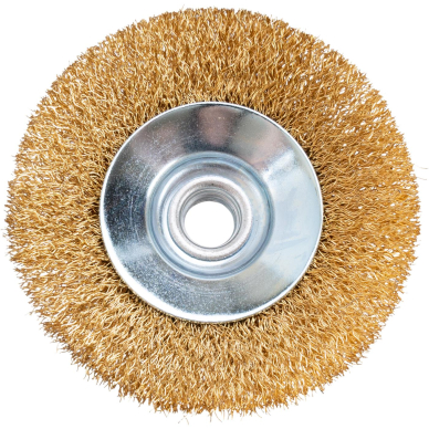 Vielinis šepetys iš vario M14, 100 mm 2 Vielinis šepetys iš vario M14, 100 mm 2