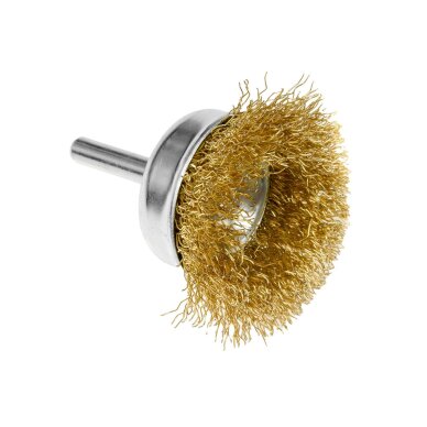 Vielinis šepetys kuginis 50 mm, suvirškintos vielos, žalvario dengtas 2