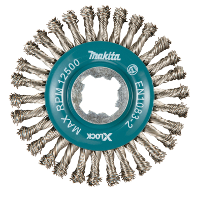 Vielinis šlifavimo diskas Makita D-73368, sukta viela, 0.5mm, Ø 115 mm, X-LOCK Vielinis šlifavimo diskas Makita D-73368, sukta viela, 0.5mm, Ø 115 mm, X-LOCK