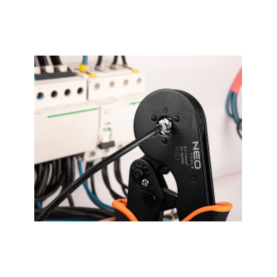 Vielos įvorės užveržimo įrankis šešiakampis profilis 0,1 - 16 mm2 2