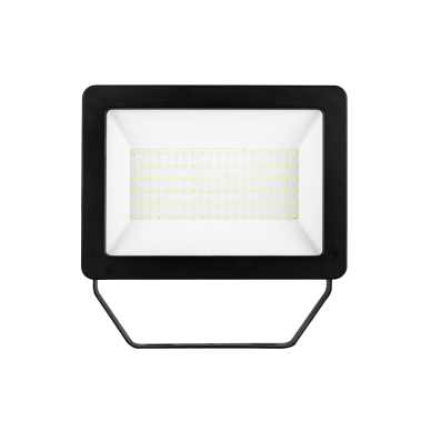 Viengubas prožektorius 100W SMD LED 8500lm ant 1,8 m trikojo su kabeliu 6