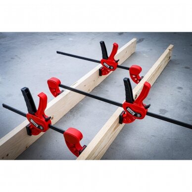 Vienos rankos spaustukas | F tipas | 150 mm (59840) 1 Vienos rankos spaustukas | F tipas | 150 mm (59840) 1