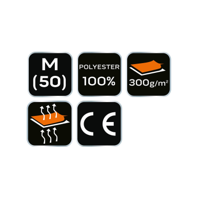 Vilnone striuke, tamsiai melyna, dydis M 7