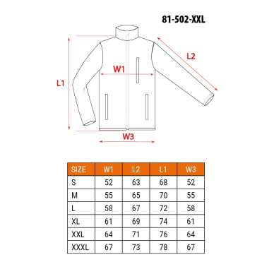 Vilnone striuke, tamsiai melyna, dydis XXL 6