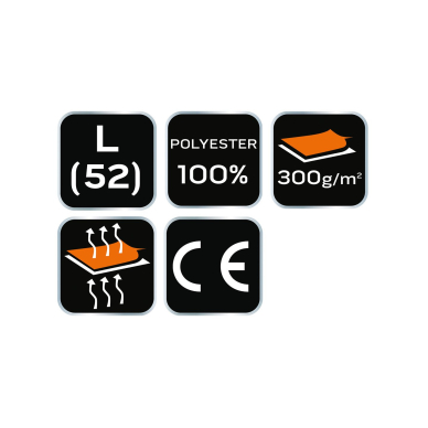 Vilnonė striukė, tamsiai pilka, dydis L 7