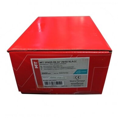 Vinys HiKOKI VGRCC HDG rifliuotos 34° 2,8x50mm 2 Vinys HiKOKI VGRCC HDG rifliuotos 34° 2,8x50mm 2