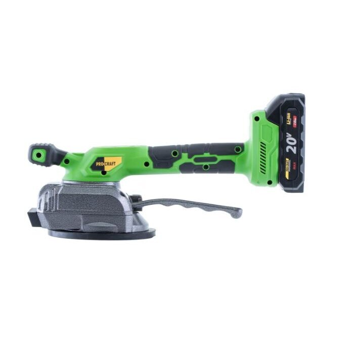 Vibracinis siurblys plytelėms kloti ProCraft PTM20-1b-c, 20V, 2.0Ah 2