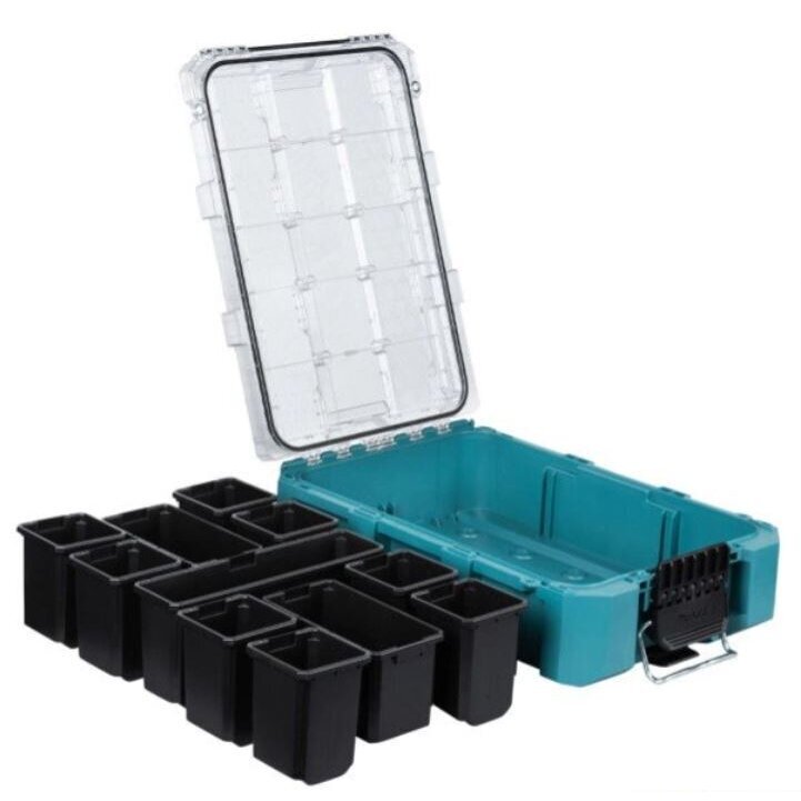 Gili vidutinio dydžio smulkių priedų dėžė Makita P-91045, 387x562x163 mm 2 Gili vidutinio dydžio smulkių priedų dėžė Makita P-91045, 387x562x163 mm 2
