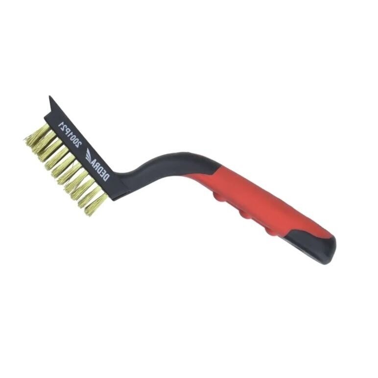 Vielinis šepetys DEDRA 2001P21, 180 mm Vielinis šepetys DEDRA 2001P21, 180 mm