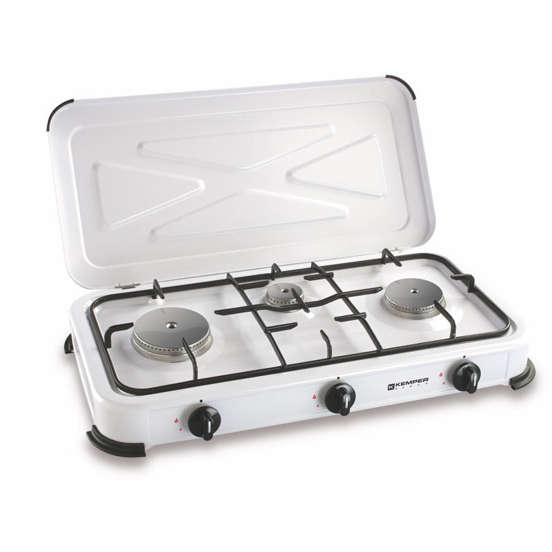 Viryklė „KEMPER" su 3 degikliais Viryklė „KEMPER" su 3 degikliais