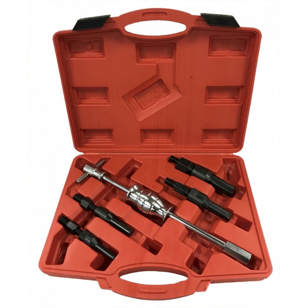 Vidinių guolių nuėmėjų rinkinys su atbuliniu plaktuku | 10-32 mm (SK049) Vidinių guolių nuėmėjų rinkinys su atbuliniu plaktuku | 10-32 mm (SK049)