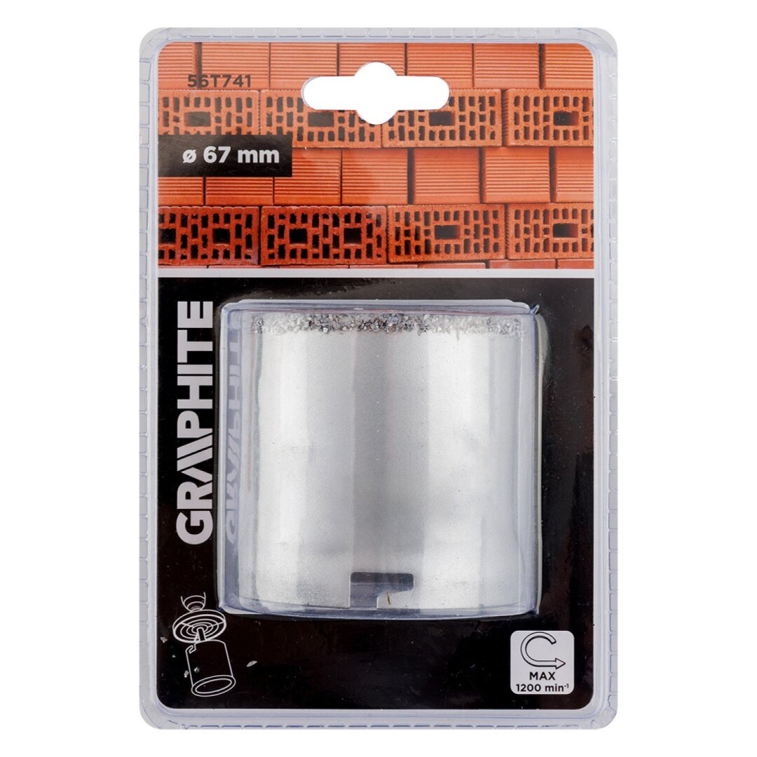 Volframo karūnos 67 mm 1