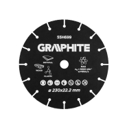 Volframo karbido pjovimo diskas medienai ir plastikui230 x 22.2 mm