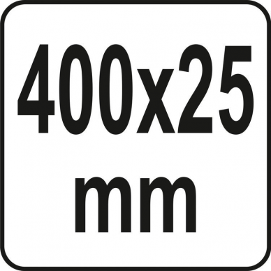 Šepetys tinkui subraižyti / išlyginti Yato, 400 x 25 mm 3 Šepetys tinkui subraižyti / išlyginti Yato, 400 x 25 mm 3