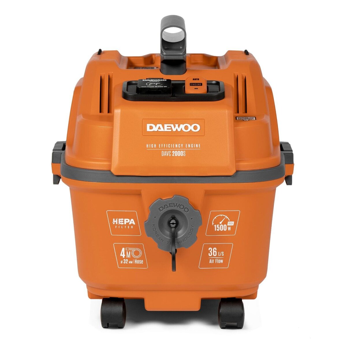 Universalus dulkių siurblys DAEWOO DAVC 2000S, 1500W 1