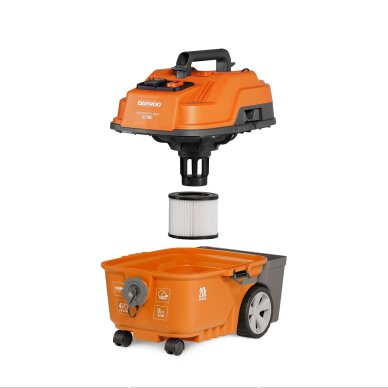 Universalus dulkių siurblys DAEWOO DAVC 2000S, 1500W 4