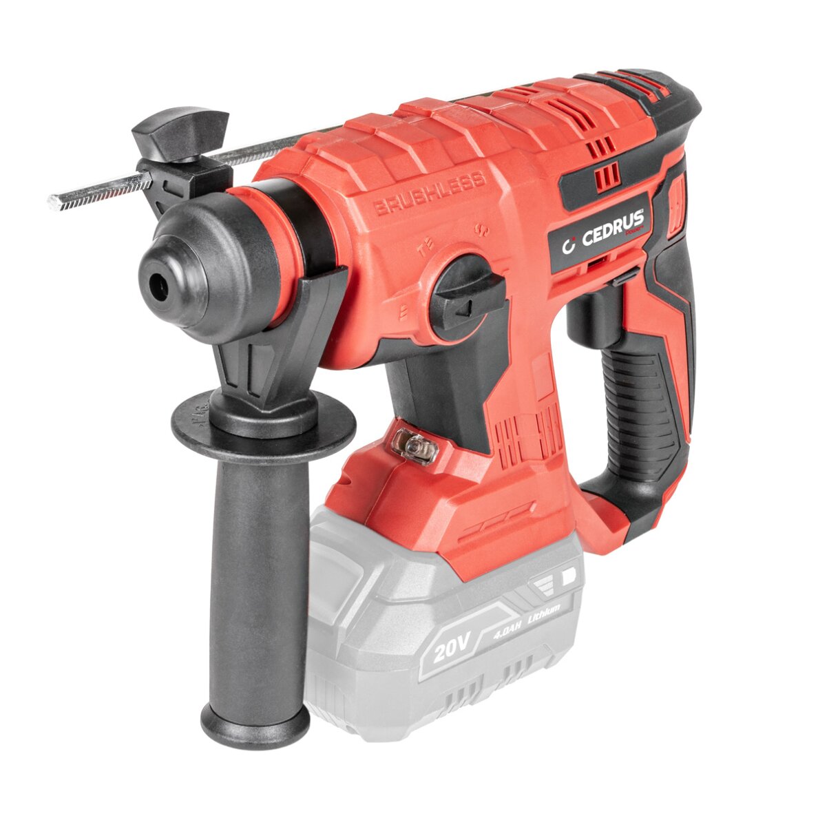 Akumuliatorinis perforatorius Cedrus CEDRH2.2LI, 20V (be akum. ir krov.) Akumuliatorinis perforatorius Cedrus CEDRH2.2LI, 20V (be akum. ir krov.)