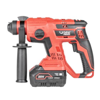 Akumuliatorinis perforatorius Cedrus CEDRH2.2LI, 20V (be akum. ir krov.) 3 Akumuliatorinis perforatorius Cedrus CEDRH2.2LI, 20V (be akum. ir krov.) 3