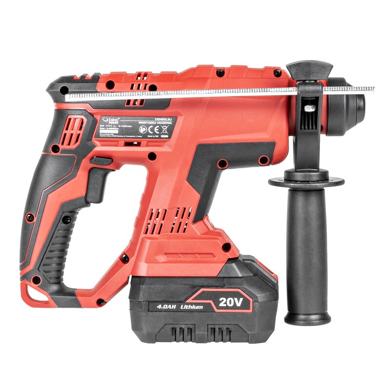 Akumuliatorinis perforatorius Cedrus CEDRH2.2LI, 20V (be akum. ir krov.) 4