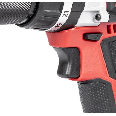 Akumuliatorinis smūginis suktuvas-gręžtuvas Cedrus CEDHD58LI-SET, 18V, 2x2.0Ah 6 Akumuliatorinis smūginis suktuvas-gręžtuvas Cedrus CEDHD58LI-SET, 18V, 2x2.0Ah 6