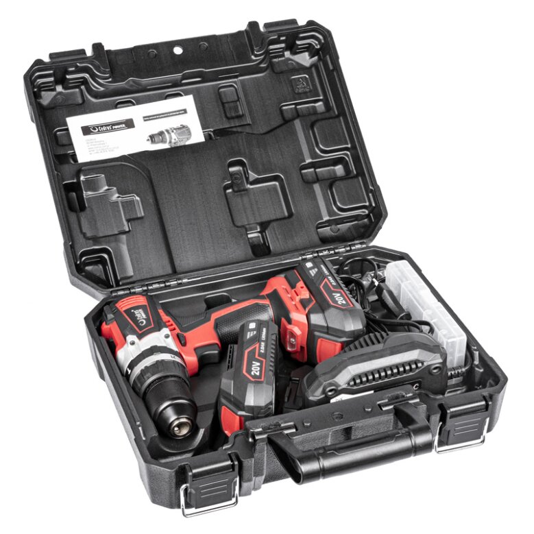 Akumuliatorinis smūginis suktuvas-gręžtuvas Cedrus CEDHD58LI-SET, 18V, 2x2.0Ah 10 Akumuliatorinis smūginis suktuvas-gręžtuvas Cedrus CEDHD58LI-SET, 18V, 2x2.0Ah 10