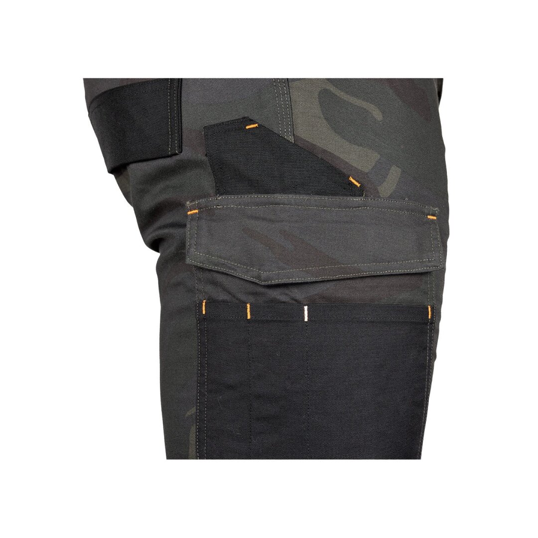 Žalia spalva „Mix&Match“ darbo kelnės, drobė, sutvirtintos „Cordura“ medžiaga, dydis M 2