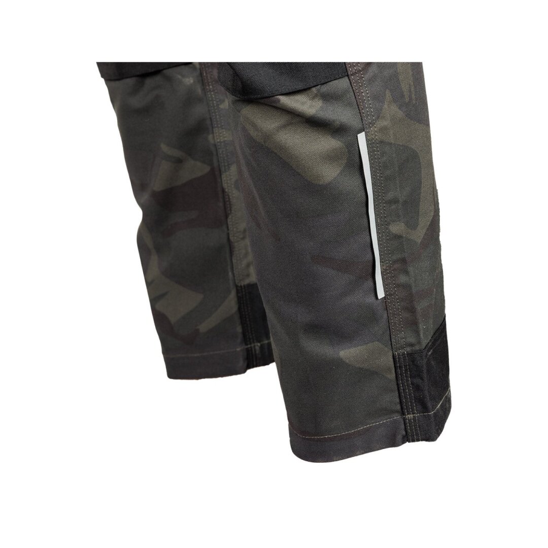 Žalia spalva „Mix&Match“ darbo kelnės, drobė, sutvirtintos „Cordura“ medžiaga, dydis XXL 4