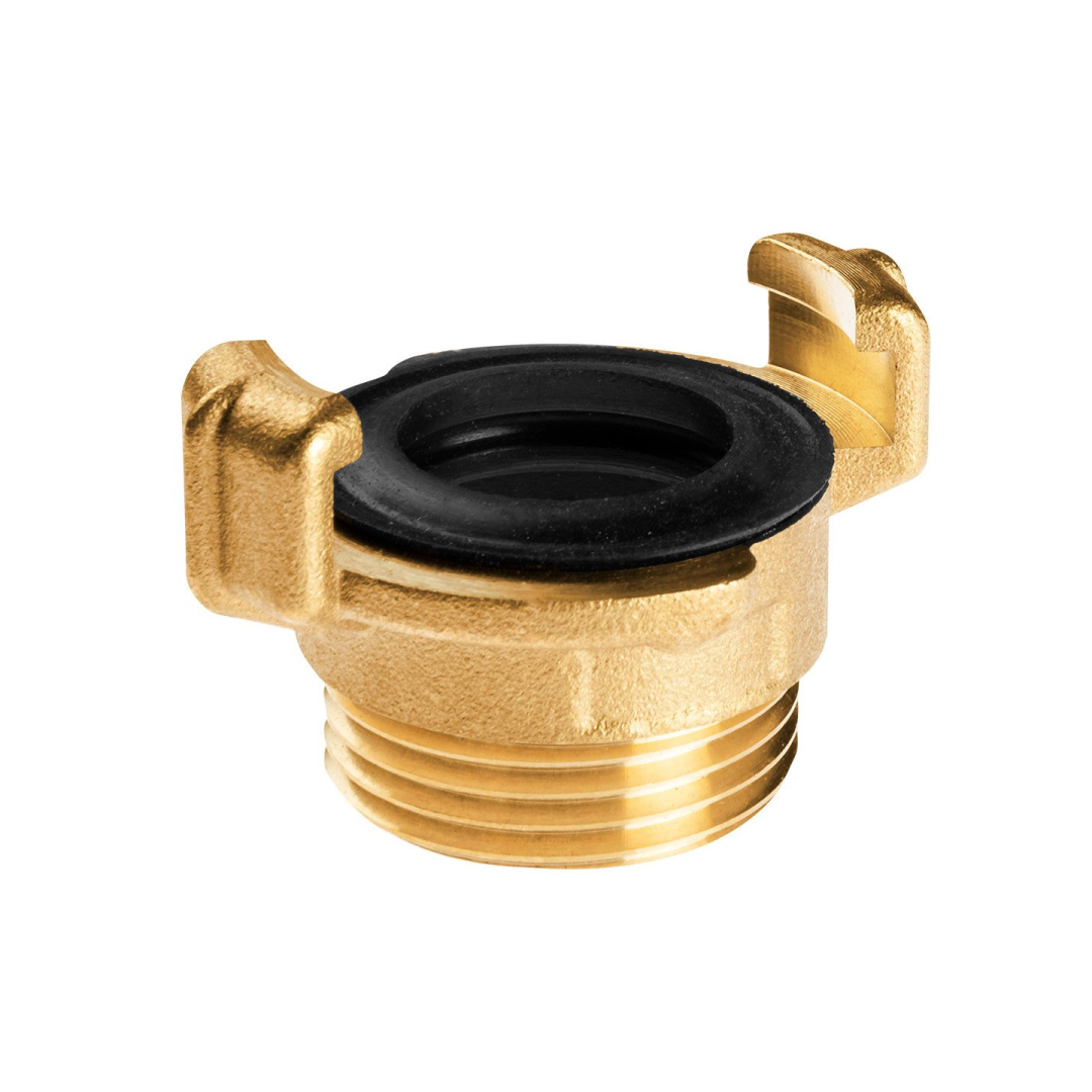 Žalvarinė greitoji jungtis su išoriniu sriegiu 1" 2