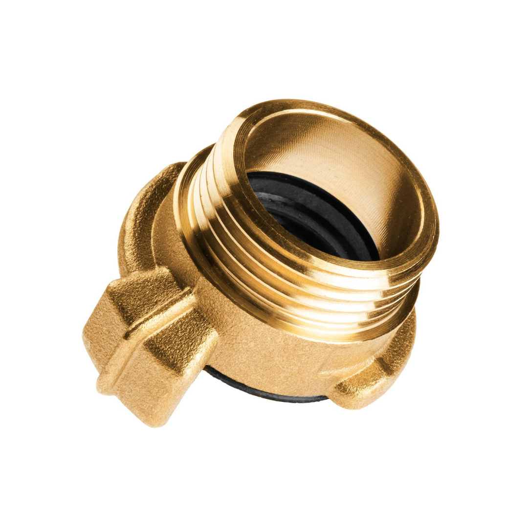 Žalvarinė greitoji jungtis su išoriniu sriegiu 1" 4