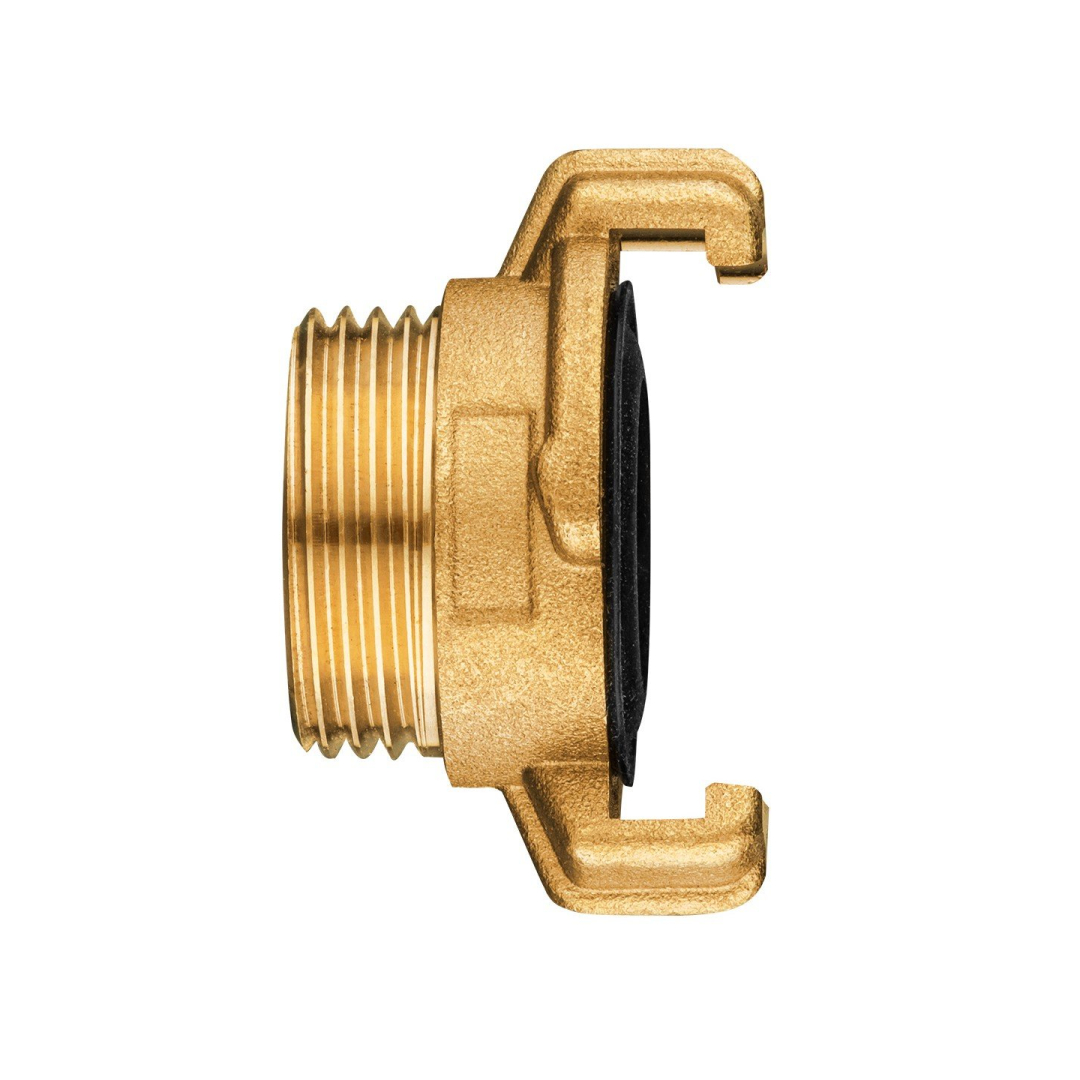 Žalvarinė greitoji jungtis su išoriniu sriegiu 1" Žalvarinė greitoji jungtis su išoriniu sriegiu 1"