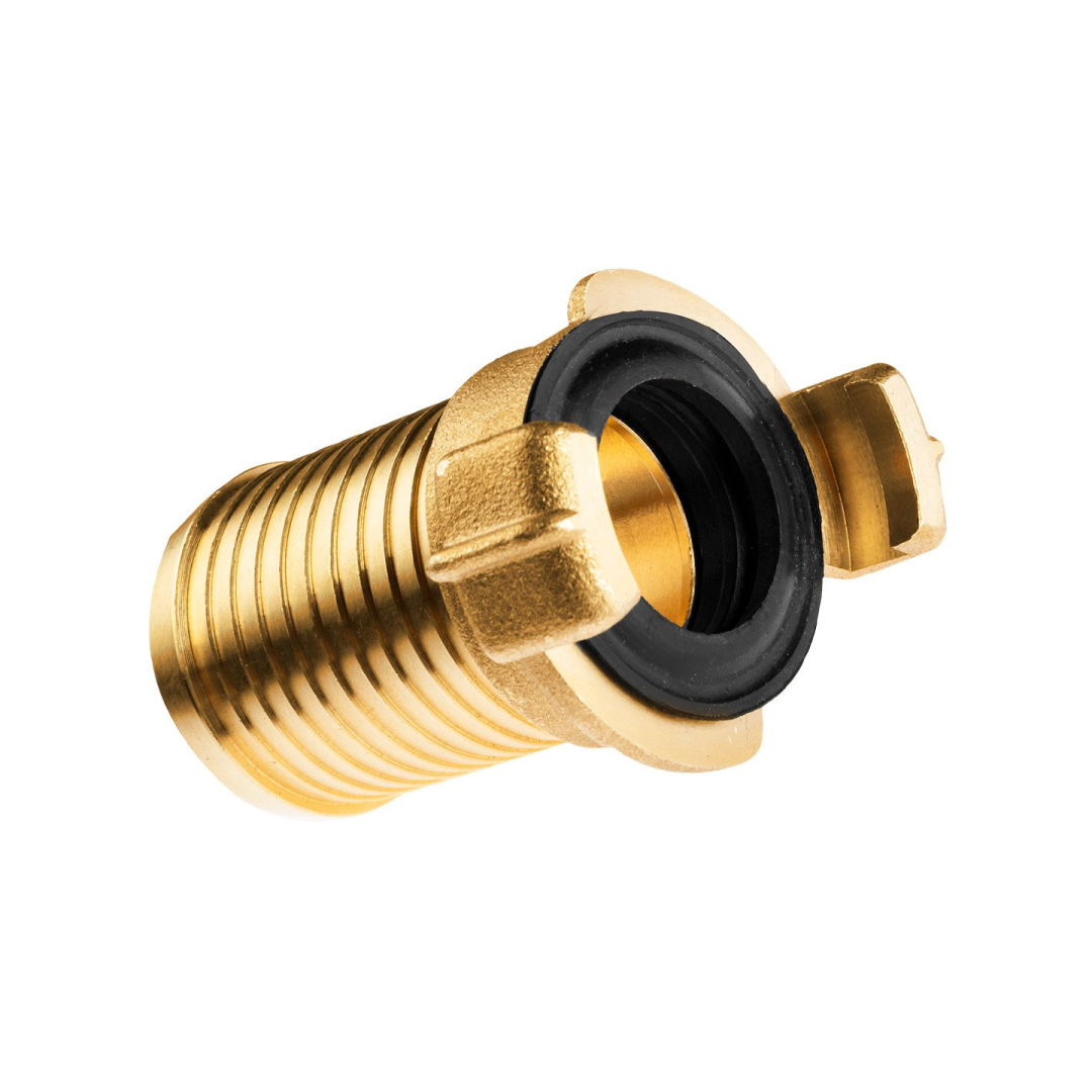 Žalvarinė greitoji jungtis žarnai, 1 1/4 " 4 Žalvarinė greitoji jungtis žarnai, 1 1/4 " 4