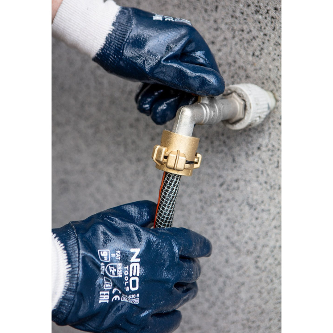 Žalvarinė greitoji jungtis žarnai, 1/2 " 1 Žalvarinė greitoji jungtis žarnai, 1/2 " 1