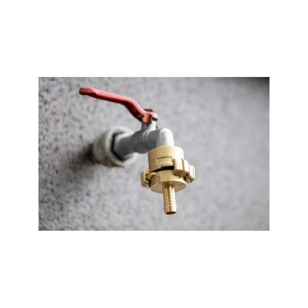 Žalvarinė greitoji jungtis žarnai, 1/2 " 2