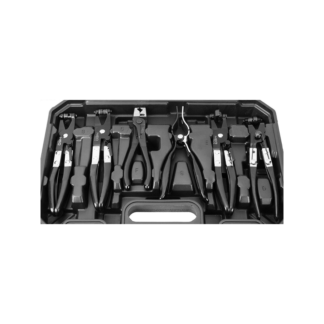 Žarnos spaustukai, 9 vnt. 6