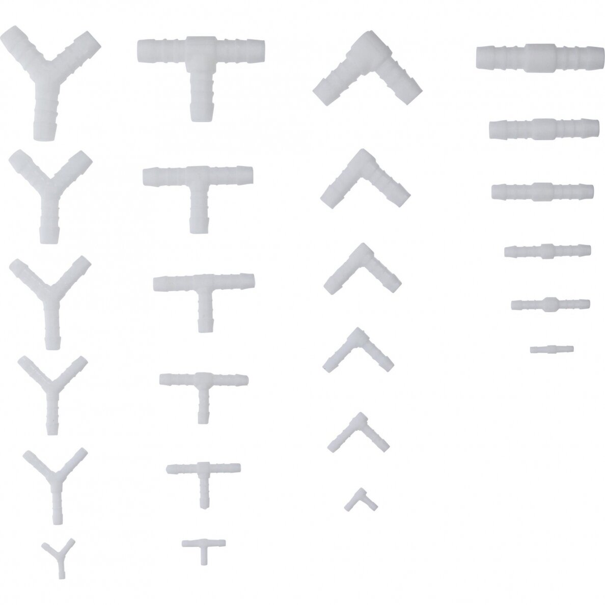 Žarnų jungčių asortimentas | Atsparūs degalams | 100 vnt. (8790) 1