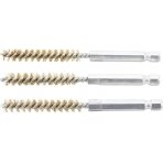 Žalvariniai šepečiai vamzdeliams | 8 mm | 6,3 mm (1/4") | 3 vnt. (3078-8-M)