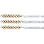 Žalvariniai šepečiai vamzdeliams | 9 mm | 6,3 mm (1/4") | 3 vnt. (3078-9-M)