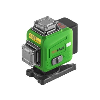 Žalias linijinis kryžminis saviniveliacinis lazeris „ProCraft LE-4GL” Žalias linijinis kryžminis saviniveliacinis lazeris „ProCraft LE-4GL”