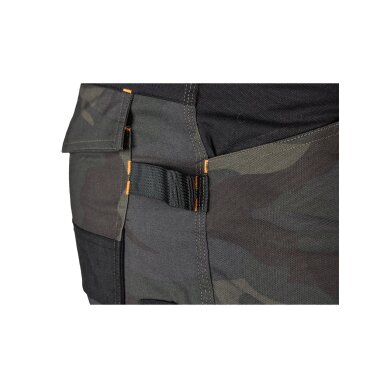 Žalia spalva „Mix&Match“ darbo kelnės, drobė, sutvirtintos „Cordura“ medžiaga, dydis XS 3