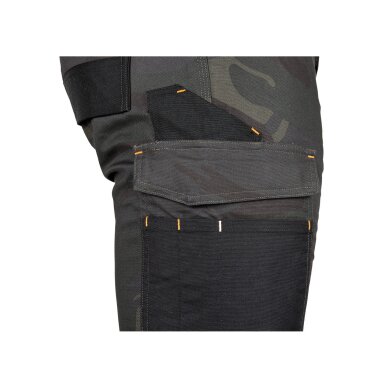 Žalia spalva „Mix&Match“ darbo kelnės, drobė, sutvirtintos „Cordura“ medžiaga, dydis XXXL 2