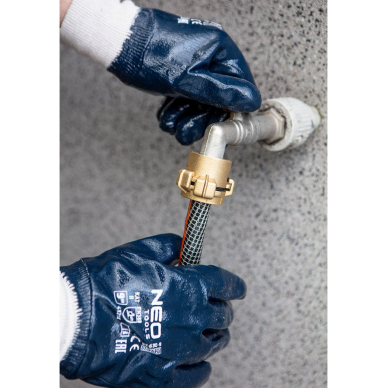 Žalvarinė greitoji jungtis žarnai, 1/2 " 1 Žalvarinė greitoji jungtis žarnai, 1/2 " 1